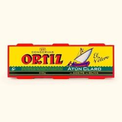 Yellowfin Tuna in Olive Oil 3 tins x 92g Ortiz