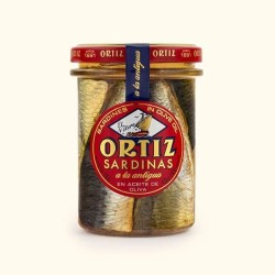 Sardinas a la antigua  en Aceite de Oliva Tarro Ortiz