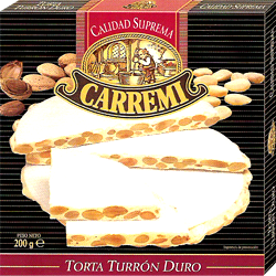 Torta de Turrón Carremi