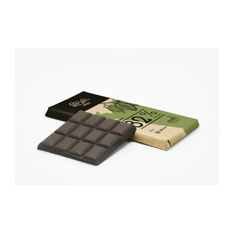 Dark chocolate 82% Peruvian Cocoa (80 g)