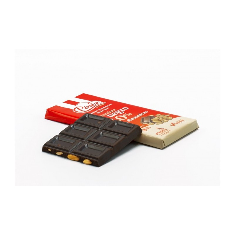 Dark chocolate 50% Cocoa with almonds (125 g)