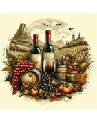 Wines from Ribera del Duero and Rioja: two wine regions Wines from Ribera del Duero and Rioja in the Supermercat Llorca of Benidorm